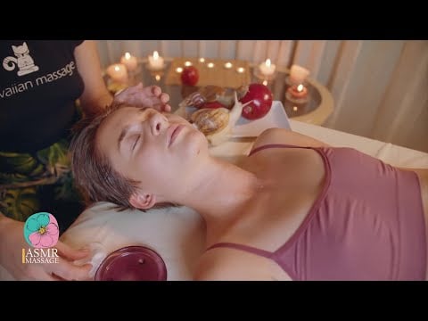 Tranquil ASMR Massage with Brushing Sounds