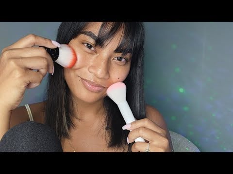 Brushing Your Face To Help You Fall Asleep