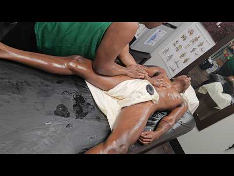 Model's Relaxing Massage Compilation (No Music)