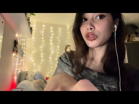 ASMR | unpredictable triggers ( tapping, sticky sounds, rambles)