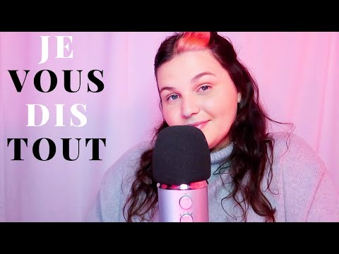 ASMR⎪JE RÉPONDS À TOUTES VOS QUESTIONS (très proche du micro + mic scratching)