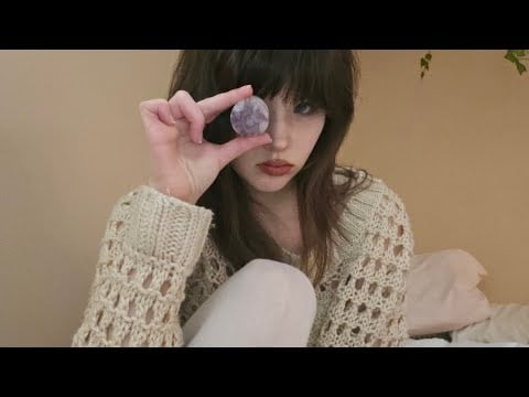 asmr CRAZY GIRL KIDNAPS u & forces u to listen to her yap about her ROCK COLLECTION