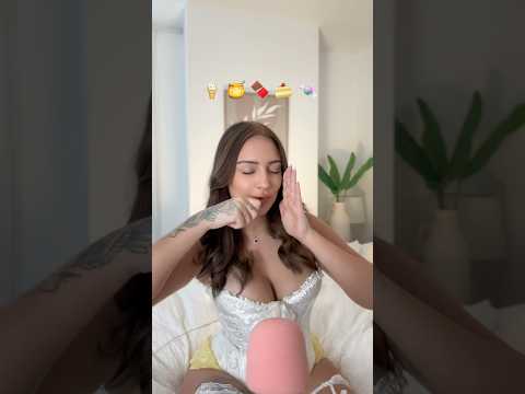 EMOJI CHALLENGE | Food Edition 🍦 #asmr #tingles