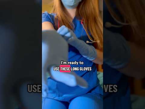 I’m ready to use these long gloves! #nurse #medicalexam #nitrilegloves