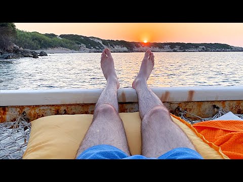 POV: Fall Asleep on Your Boyfriend 🌅 Heartbeat, Beach Sounds, Soft Music | ASMR