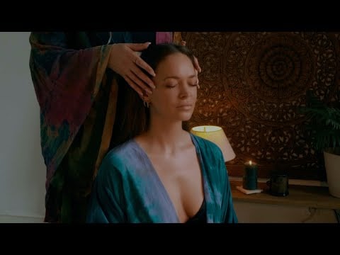 ASMR 😴 RELAXATION MASSAGE FOR DEEP SLEEP with relaxing music option