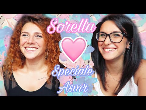 SPECIALE 10.000 ISCRITTI!❤️ ASMR CON MIA SORELLA! 👩‍❤️‍👩Rispondiamo alle vostre domande!