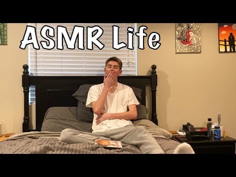 {ASMR} A Day in my Life (college, filming, videogames)