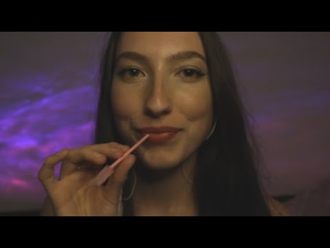 ASMR Tascam Slow Spoolie Nibbling, Face Brushing/Touching