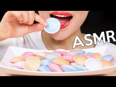 ASMR Satellite Wafers aka UFO Candy 우주캔디 먹방