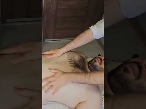 ASMR CHEST AND FACE ARM TURKISH MASTER MASSAGE  #sleep #massage #amazing #relax #asmr