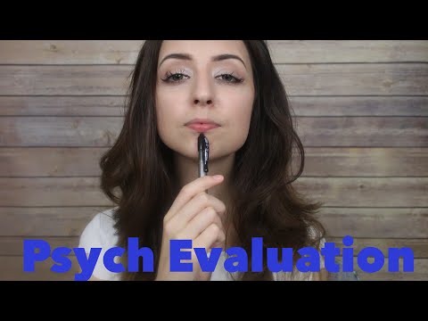 [ASMR] PSYCH EVALUATION - WHISPERED