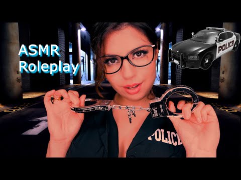 Sarah Asmr Tingle Police Officer Caught You Roleplay | Soft Spoken | Deutsch