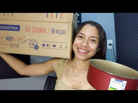 ASMR ROLEPLAY Vendedora De Panelas 🍲🍳