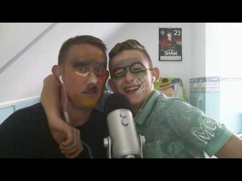 ASMR FACE PAINTING ROLE PLAY WITH DADLY ASMR