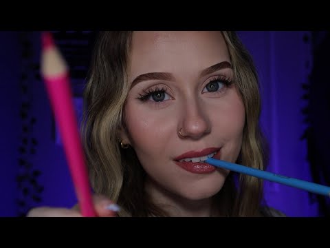 ASMR Drawing On Your Face | Layered Sounds