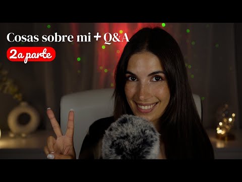 ASMR Cosas Sobre Mi + Preguntas y Respuestas (parte 2) Susurros para DORMIR 😴 | Lena ASMR