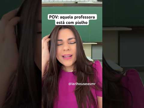 POV: aquela professora está com piolho #humor #shorts