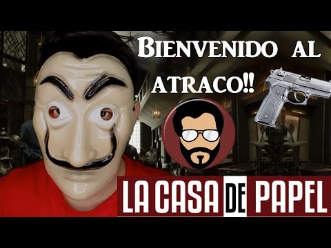 ASMR español ❤🎭 Roleplay 🔫 La casa de papel 🏦📜 Bienvenido al atraco