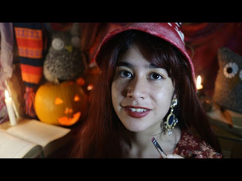 [ASMR] Aradia Does Your Halloween Makeup ~ 🎃