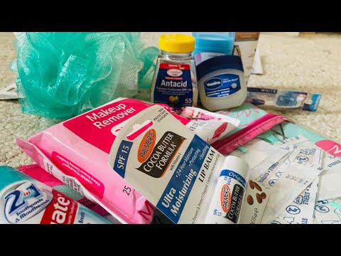 ASMR! Travel Bag! Tapping And Scratching! ✈️🌍