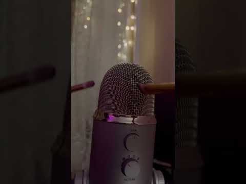 Asmr brushing microphone