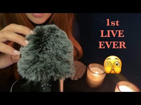 ✨ My First ASMR Live | Whispering, Brushing & Tapping for Ultimate Relaxation 🌙