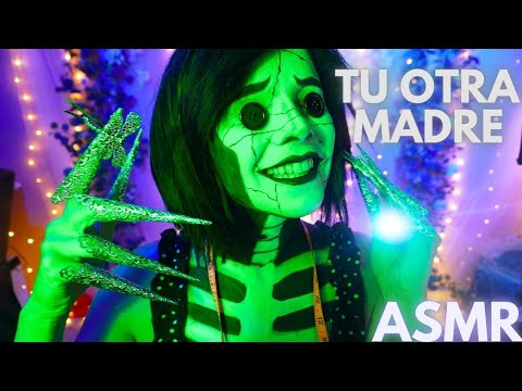 ASMR TU OTRA MADRE TE COLOCA OJOS DE BOTÓN asmr coraline beldam