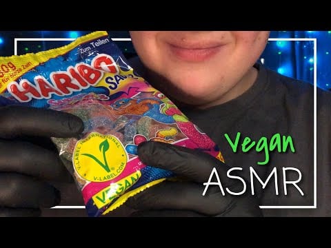 ASMR Gummy Worms Taste Test 🪱 Vegan Edition – Super Wummis! (Deutsch/German)