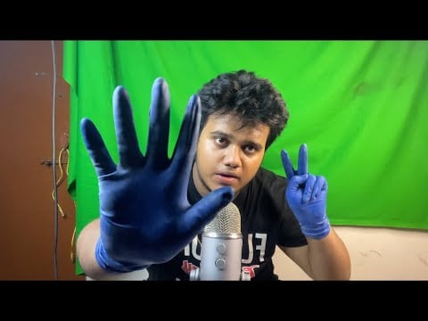 ASMR CRANIAL NERVE EXAM FAST AND RANDOM [UNPREDICTABLE TESTS]