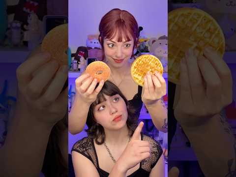 ela não passou no teste de Fake VS Real Food 😳 #asmr #funny #satisfying