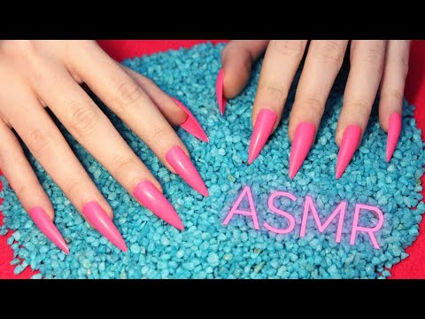 Asmr Brain Melting Scratching , Tapping , Massage with Long Nails  - Asmr No Talking for Sleep