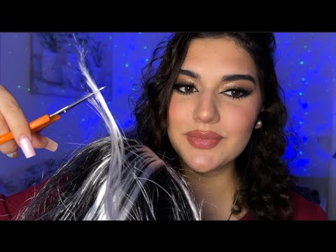 ASMR TU AMIGA TE CORTA EL PELO🤣💇🏽‍♀️