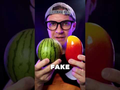 Real or Fake Fruit? #asmr