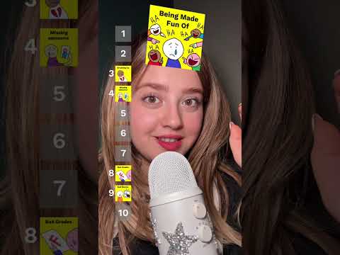 Bizi en çok ne üzer sıralaması #asmr #keşfet #sıralama #mouthwhisper  #fypシ