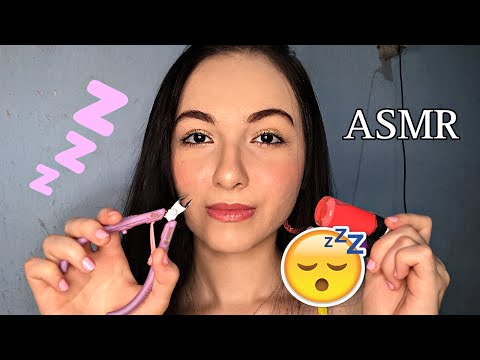 ASMR - VOU FAZER SUAS UNHAS E VOCÊ VAI RELAXAR!!!