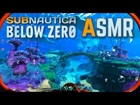 VERY close up ASMR | Playing Subnautica Below Zero 🐧 Survival game