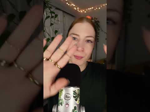 Let me just pat your face #asmr #shorts #handmovementsasmr