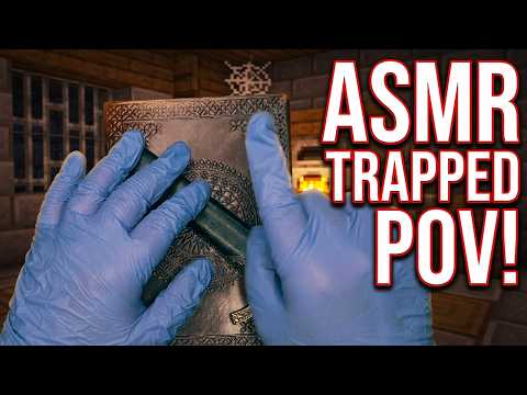 POV You're the Villager Trapped in my Base! A Minecraft ASMR Roleplay.
