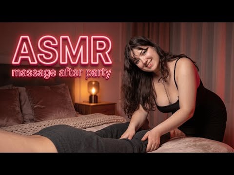ASMR Lower Body Massage | Iva Berg gives you a foot massage | Role Play
