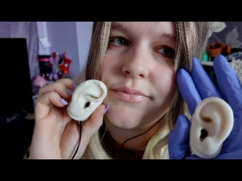 ASMR | Cupped Fluttering, Nail Rubbing, Gloves, Mouth Sounds.
