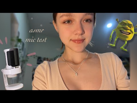 ASMR 🧚🏻самый расслабляющий тест микрофона  FIFINE AmpliGame A8 ~~