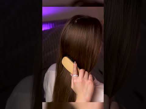 Close-up Hair Brushing Sounds for Your Brain 🧠 #sleep