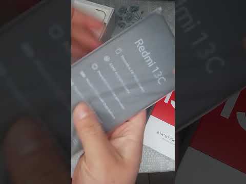 Unboxing Celular Redmi 13 C 📱🎧 #asmr