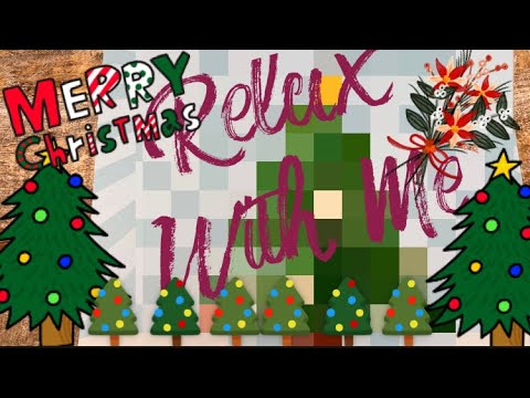 ASMR VISUAL & SOUND TRIGGERS: CHRISTMAS TREE 🎄 STICKER PUZZLE #566