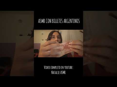 asmr con billetes 🇦🇷💸