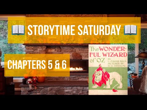 📚ASMR StoryTime Saturday | The Wizard of Oz Chapters 5 & 6 📚 Soft Spoken