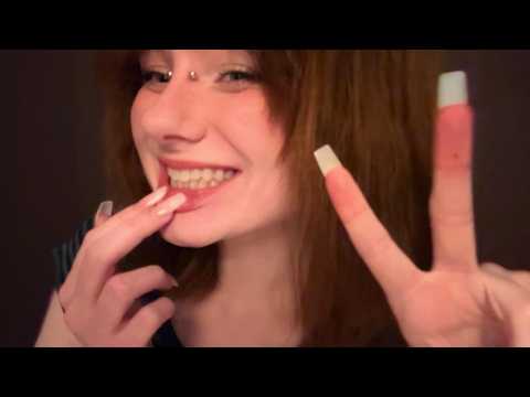 teeth tapping & scratching asmr 🦷🦷 satisfying sounds that will give u tingles