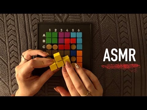 ASMR - Let’s do another Wooden Puzzle - Clicky Whispers