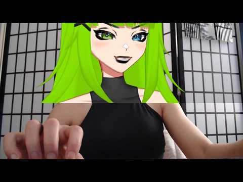 Positive Tapfirmations Augmented Reality ASaMR! [ASMR][3DIO][vtuber][visual ASMR][IRL][biomodel]